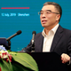 Huawei chairman Liang Hua at a press conference in Shenzhen, China on July 12, 2019
